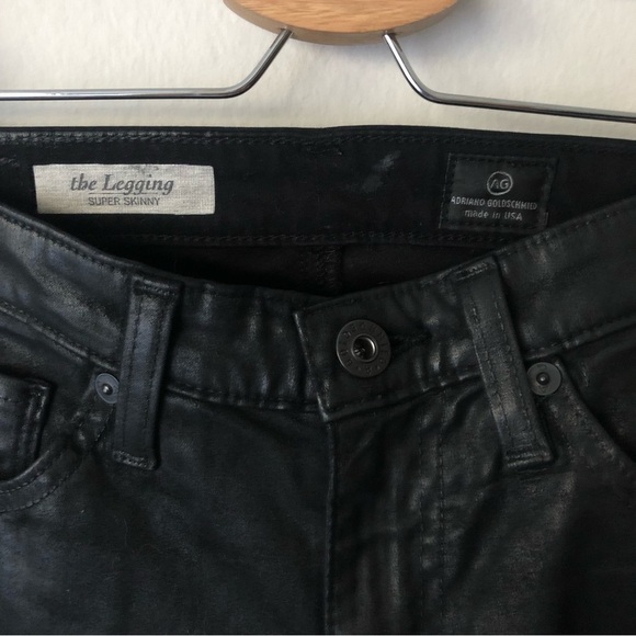 AG Adriano Goldshmied The Legging Super Skinny Jean in Black Size 26 - Picture 7 of 14